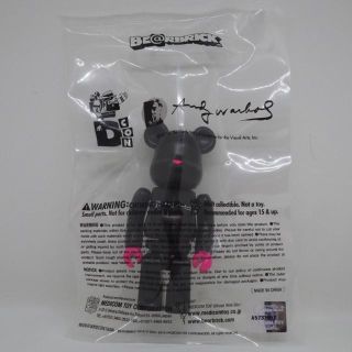 ベアブリック(BE@RBRICK)の米限定 デザイナーコン Andy Warhol ベアブリック100(その他)