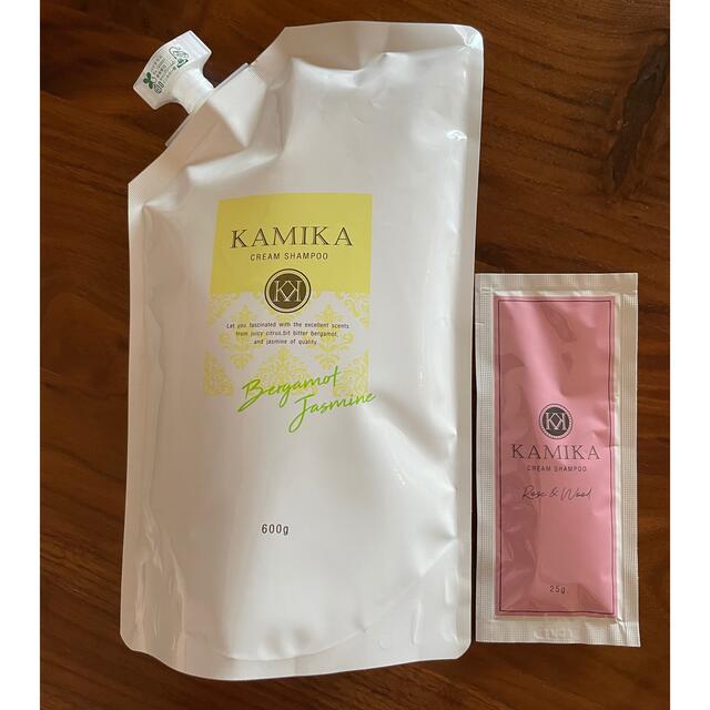 新品・未使用⭐︎KAMIKA オールインワンクリームシャンプー詰替用 600g