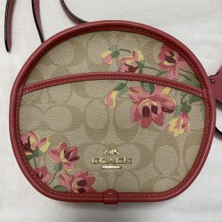 コーチ(COACH)の【 美品 】コーチ ショルダーバッグ 花柄(ショルダーバッグ)