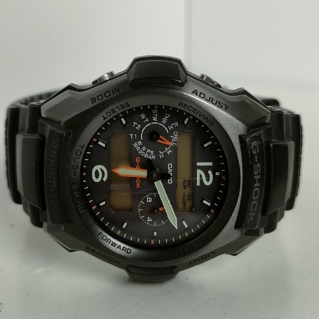 G-SHOCK(ジーショック)のジャンクG-SHOCK ジーショックGW 2500　 ブラック デジタル　アナ メンズの時計(腕時計(デジタル))の商品写真