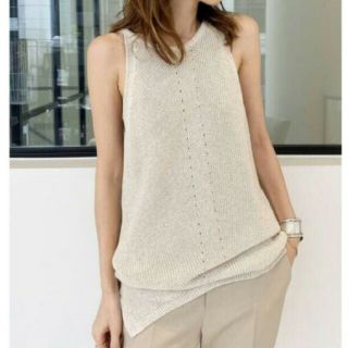 アパルトモンドゥーズィエムクラス(L'Appartement DEUXIEME CLASSE)のL'AppartementH/N Knit TOPタンクトップ(タンクトップ)