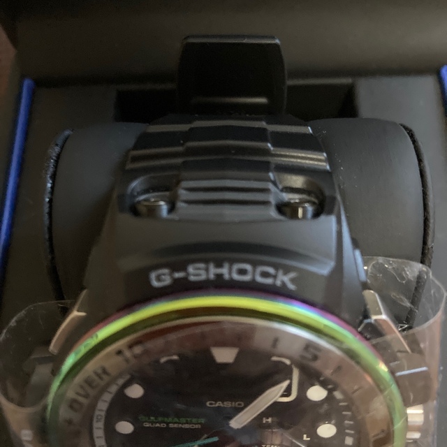 G-SHOCK(ジーショック)の希少 GWN-Q1000MB-1AJF ガルフマスター レインボー  メンズの時計(腕時計(アナログ))の商品写真