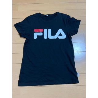 フィラ(FILA)のFILA  半袖　Tシャツ  150  ブラック(Tシャツ/カットソー)