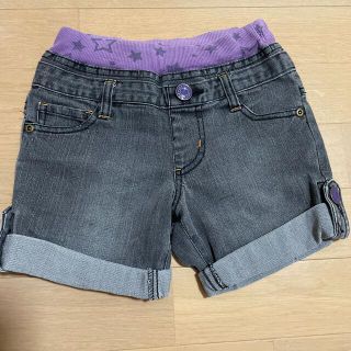 エムピーエス(MPS)のキッズ　黒デニムのショートパンツ　110  女の子(パンツ/スパッツ)