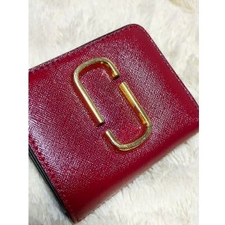 マークジェイコブス(MARC JACOBS)の【良品】MJスナップショット赤❤️(財布)