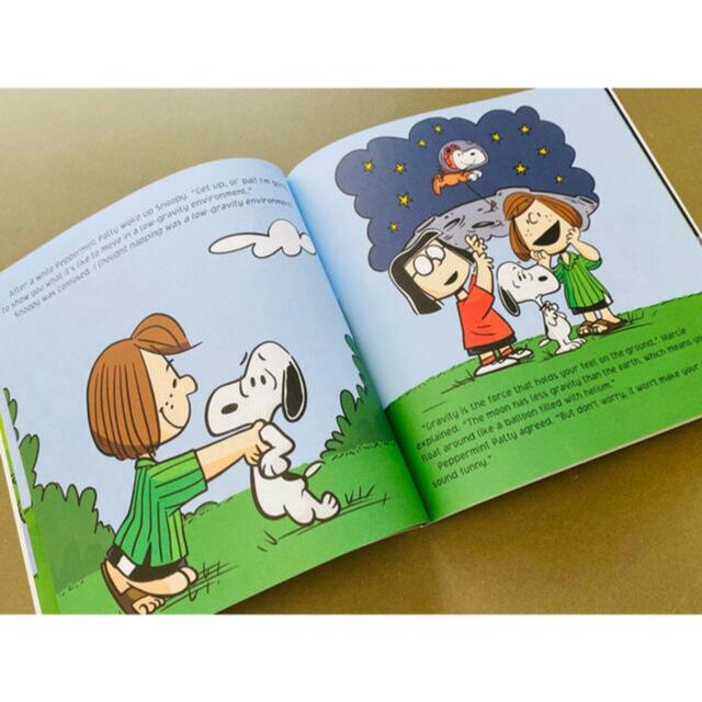 PEANUTS(ピーナッツ)のピーナッツ英語絵本　洋書　Shoot for the Moon,Snoopy! エンタメ/ホビーの本(絵本/児童書)の商品写真