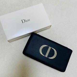 クリスチャンディオール(Christian Dior)のDIOR♡高級感♪♪ブラックレザーポーチ♡(ポーチ)