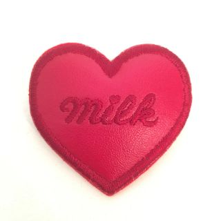 ミルク(MILK)のMILK ハートバレッタ 定番 リボン ヘアアクセサリー(バレッタ/ヘアクリップ)