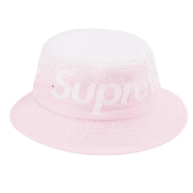 Supreme(シュプリーム)のSupreme Fade Jacquard Denim Crusher ピンク メンズの帽子(ハット)の商品写真