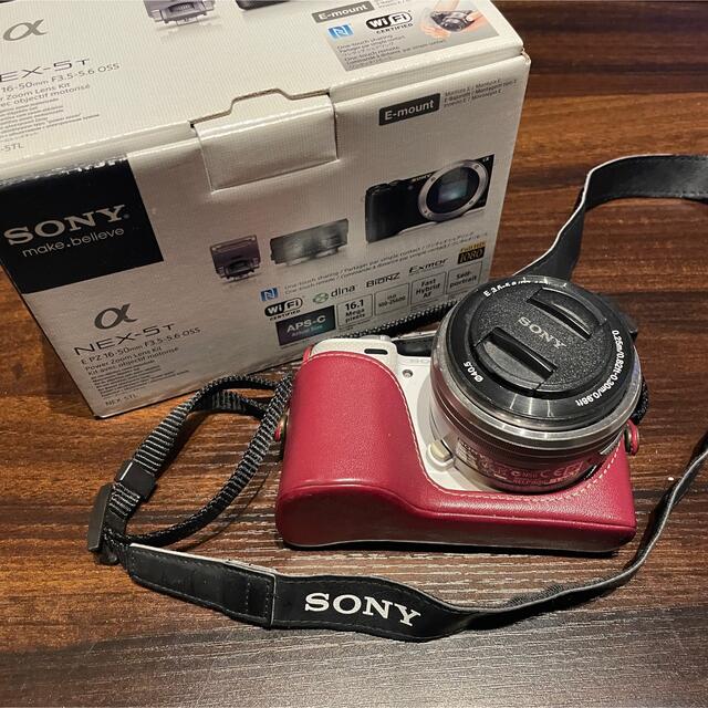 SONY(ソニー)のソニー　ミラーレス　SONY NEX-5T スマホ/家電/カメラのカメラ(ミラーレス一眼)の商品写真