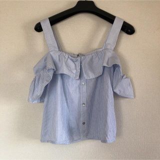 ザラ(ZARA)のZARA ノースリーブブラウス(シャツ/ブラウス(半袖/袖なし))