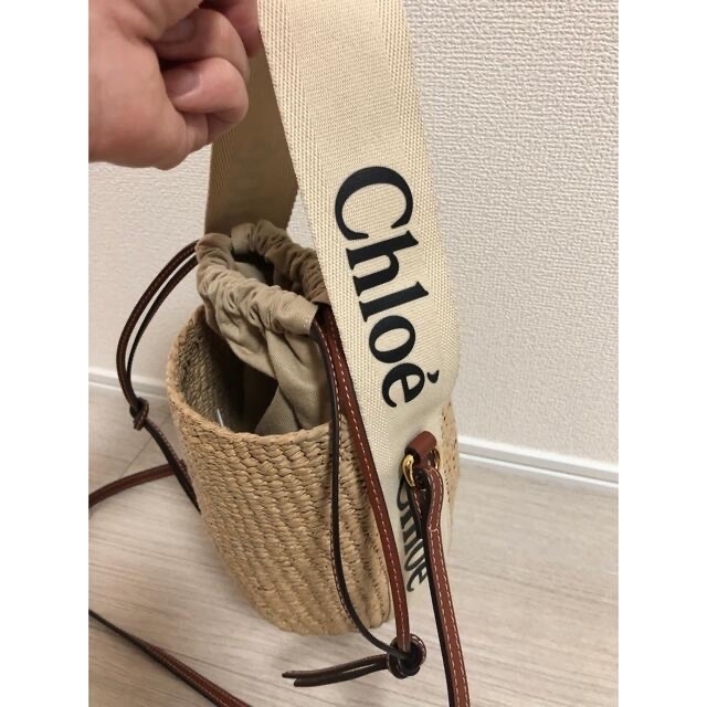 Chloe(クロエ)のchloe woody  カゴバッグ レディースのバッグ(かごバッグ/ストローバッグ)の商品写真