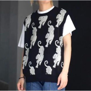 ttt_msw panther knit vest(ベスト)