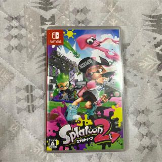 ニンテンドースイッチ(Nintendo Switch)の『スプラトゥーン2』　Switchソフト(家庭用ゲームソフト)