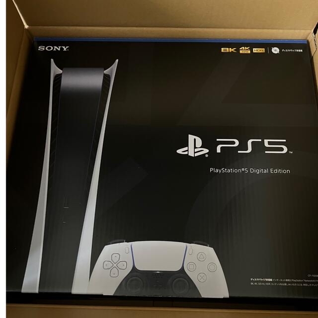 家庭用ゲーム機本体PlayStation5 デジタルエディション 新品未開封 PS5