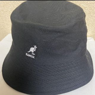 カンゴール(KANGOL)のカンゴールバケットハット 帽子 ブラック Mサイズ(ハット)