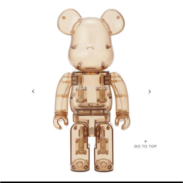 BE@RBRICK GELATO PIQUE 400% BEG 2体セットおもちゃ/ぬいぐるみ