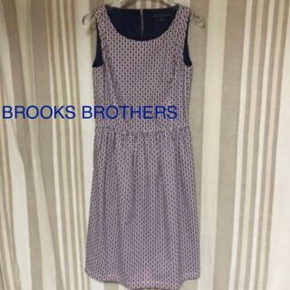 ブルックスブラザース(Brooks Brothers)のBROOKS BROTHERS 膝丈ワンピース ポケット付き M(ひざ丈ワンピース)