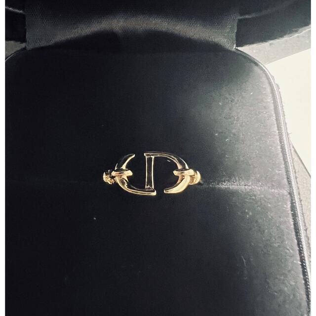Christian Dior(クリスチャンディオール)のハイブランドロゴリング　フリーサイズ レディースのアクセサリー(リング(指輪))の商品写真