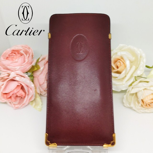 Cartier(カルティエ)の美品✨カルティエ メガネケース レディースのファッション小物(サングラス/メガネ)の商品写真