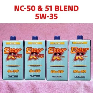 NUTEC NC-50 & 51 Blend 5w35(相当) 4L(メンテナンス用品)