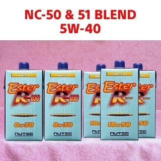 NUTEC NC-50 & 51 Blend 5w40(相当) 5L(メンテナンス用品)