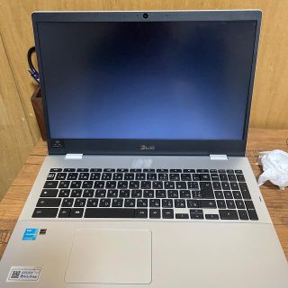 エイスース(ASUS)のasus Chromebook cx1 cx1500CKA-EJ0015 中古(ノートPC)