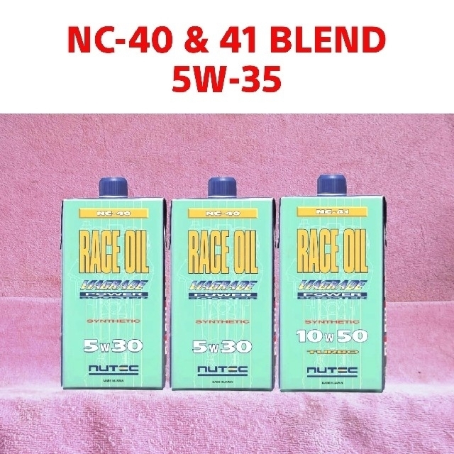 NUTEC NC-40 & 41 Blend 5w35(相当) 2.85L