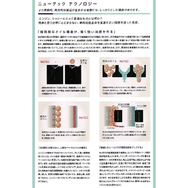 NUTEC NC-40 & 41 Blend 7.5w45(上限値相当) 4L-eastgate.mk
