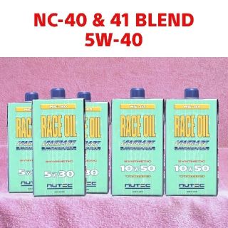 NUTEC NC-40 & 41 Blend 5w40(相当)S 5L(メンテナンス用品)