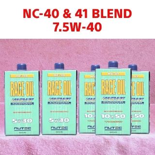 NUTEC NC-40 & 41 Blend 7.5w40(相当) 5L(メンテナンス用品)