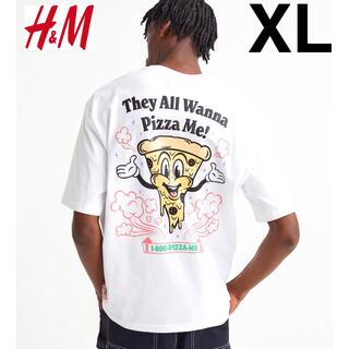 H&M - 新品 H&M ピザ Pizza Tシャツ スポンジボブ Supreme XL