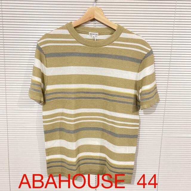 ABAHOUSE - アバハウス半袖ニット サマーニットの通販 by N-style shop｜アバハウスならラクマ