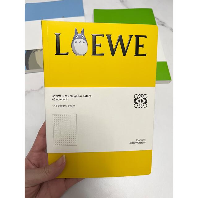 LOEWE(ロエベ)のLOEWE ロエベ   ノベルティ 非売品  ノート  となりのトトロ  インテリア/住まい/日用品の文房具(ノート/メモ帳/ふせん)の商品写真