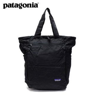 パタゴニア(patagonia)のパタゴニア トートバッグ ウルトラライト ブラック ホール 27L 新品未使用(バッグパック/リュック)