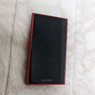 ソニー(SONY)のnw-a105 レッド 赤 美品(ポータブルプレーヤー)