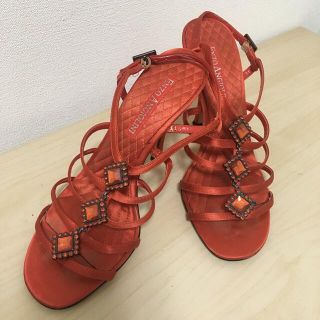 ENZO ANGIOLINI  ピンヒール サンダル ビジュー(サンダル)