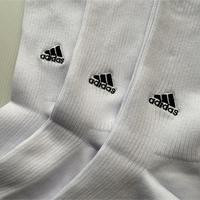 adidas(アディダス)の新品☆ アディダス adidas ハイソックス 靴下 3足（24-26cm） メンズのレッグウェア(ソックス)の商品写真