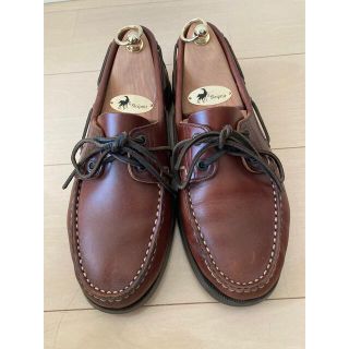 パラブーツ(Paraboot)の美品　パラブーツ　デッキシューズ　バース　アメリカ(デッキシューズ)