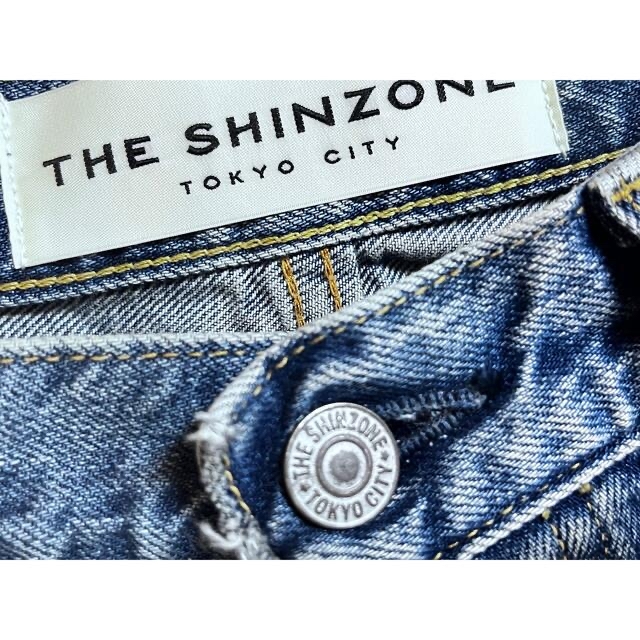 Shinzone - SHINZONEシンゾーン新作デニム22MMSPA14 ダメージクリップジーンズの通販 by melon｜シンゾーンならラクマ