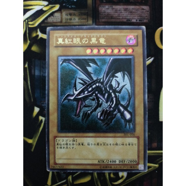 遊戯王　真紅眼の黒竜　レリーフ　アルティメット