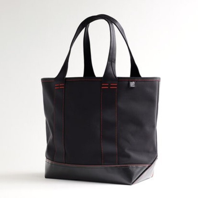 【美品】sunsetclimax Tote Bag Blackターポリン持ち手