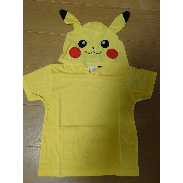 ポケモン(ポケモン)のピカチュウ　なりきり　パジャマ キッズ/ベビー/マタニティのキッズ服男の子用(90cm~)(パジャマ)の商品写真