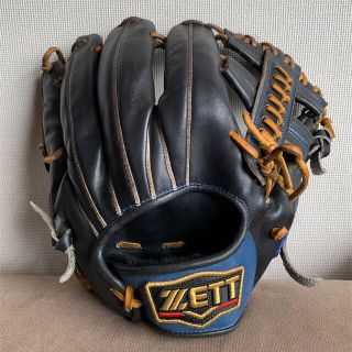 ゼット(ZETT)の硬式内野手用グローブ　ZETT  プロ野球選手使用(グローブ)