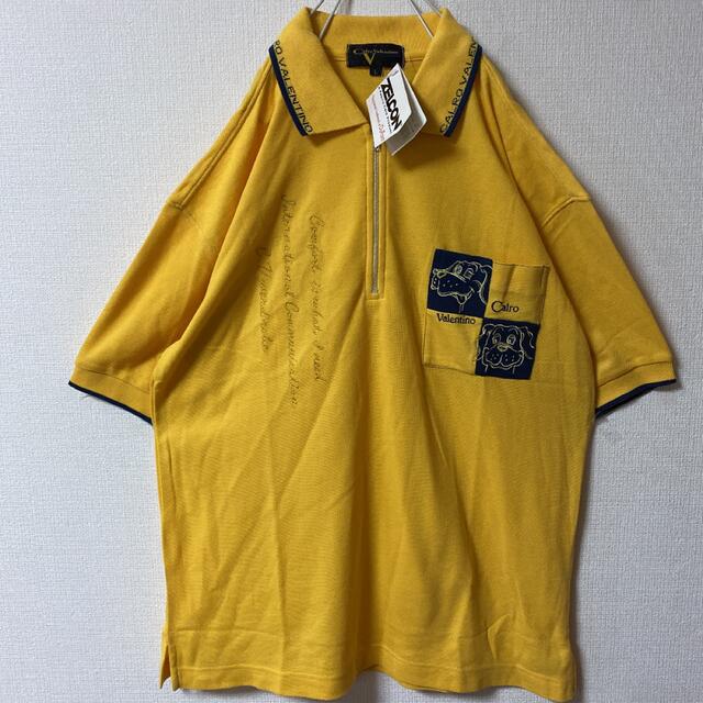 新品　CALRO VALENTINO ポロシャツ 90s 1