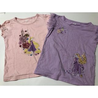 ユニクロ(UNIQLO)のユニクロ ディズニー　ラプンツェルTシャツ(Tシャツ/カットソー)