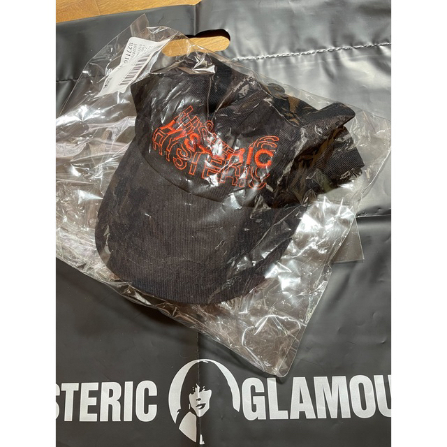 HYSTERIC GLAMOUR(ヒステリックグラマー)のHG新品タグ付きロゴ刺繍入り　CAP お値下げ‼️ メンズの帽子(キャップ)の商品写真