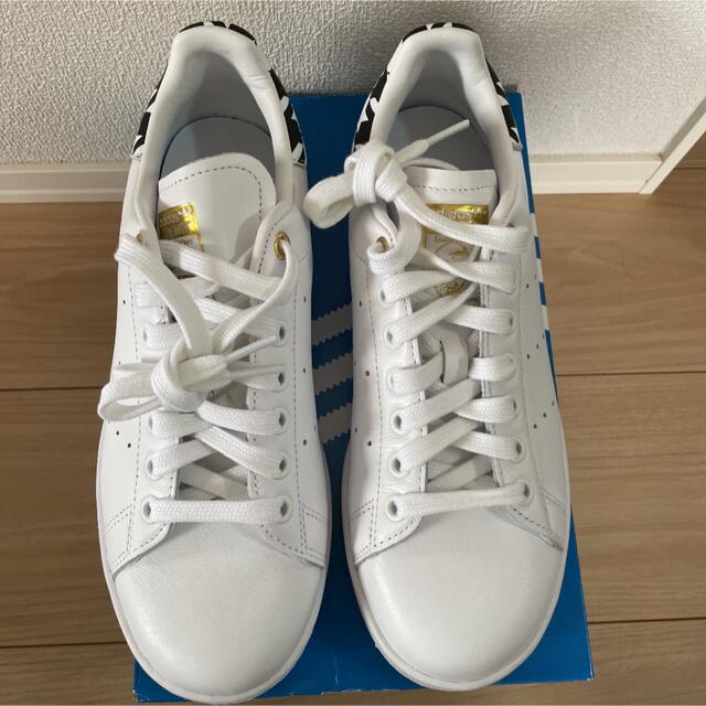 adidas(アディダス)の【希少】アディダス スタンスミス 天然革皮　千鳥格子 レディースの靴/シューズ(スニーカー)の商品写真