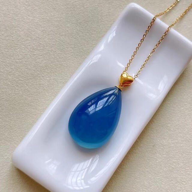 限定セール!】 ⭐︎天然 アクアマリン ペンダントトップ k18 6.2g