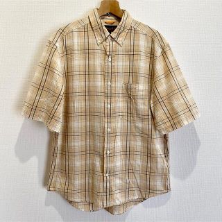 ティンバーランド(Timberland)のTimberland ティンバーランド　Plaid Shirts 半袖シャツ M(シャツ)